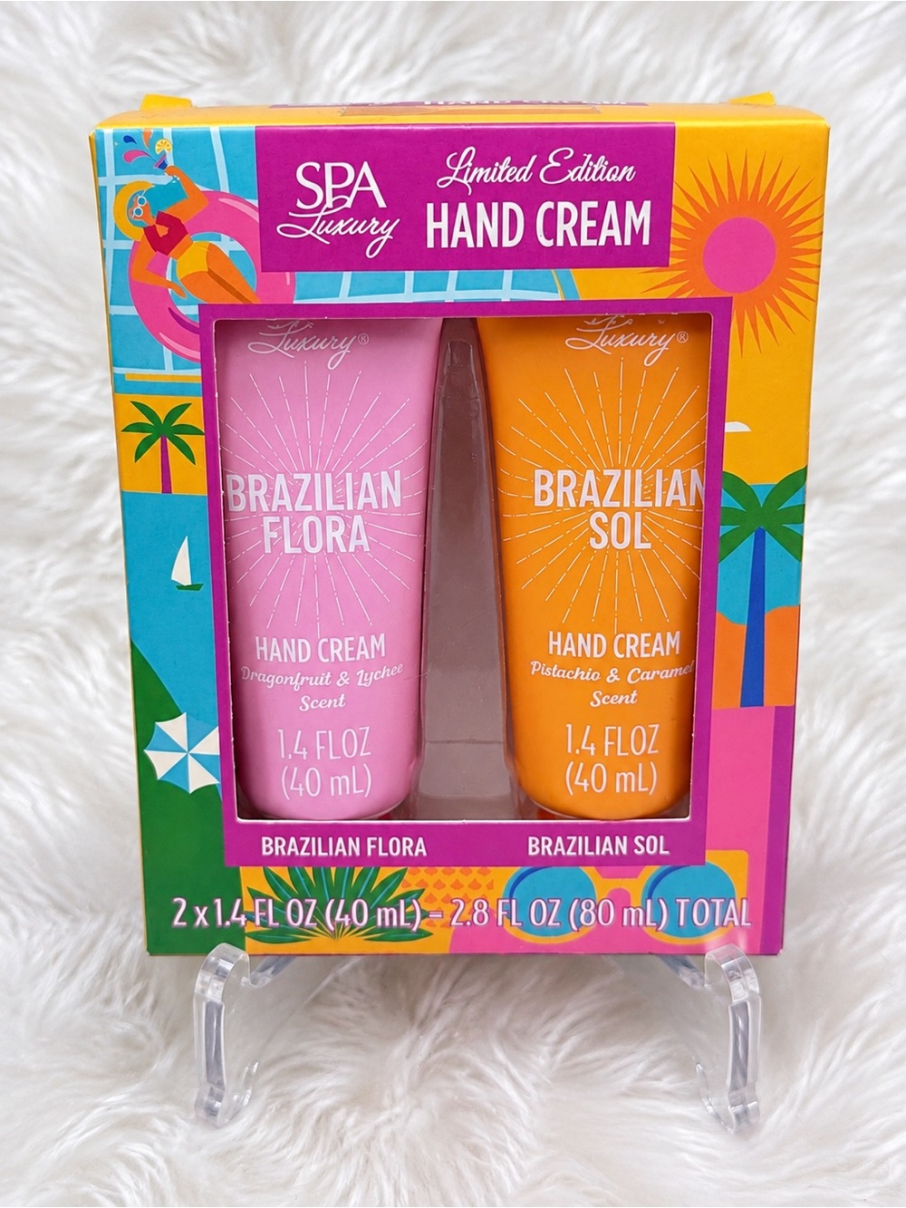 SPA Luxury Limited Edition Brazilian Hand Cream Duo Gift Set